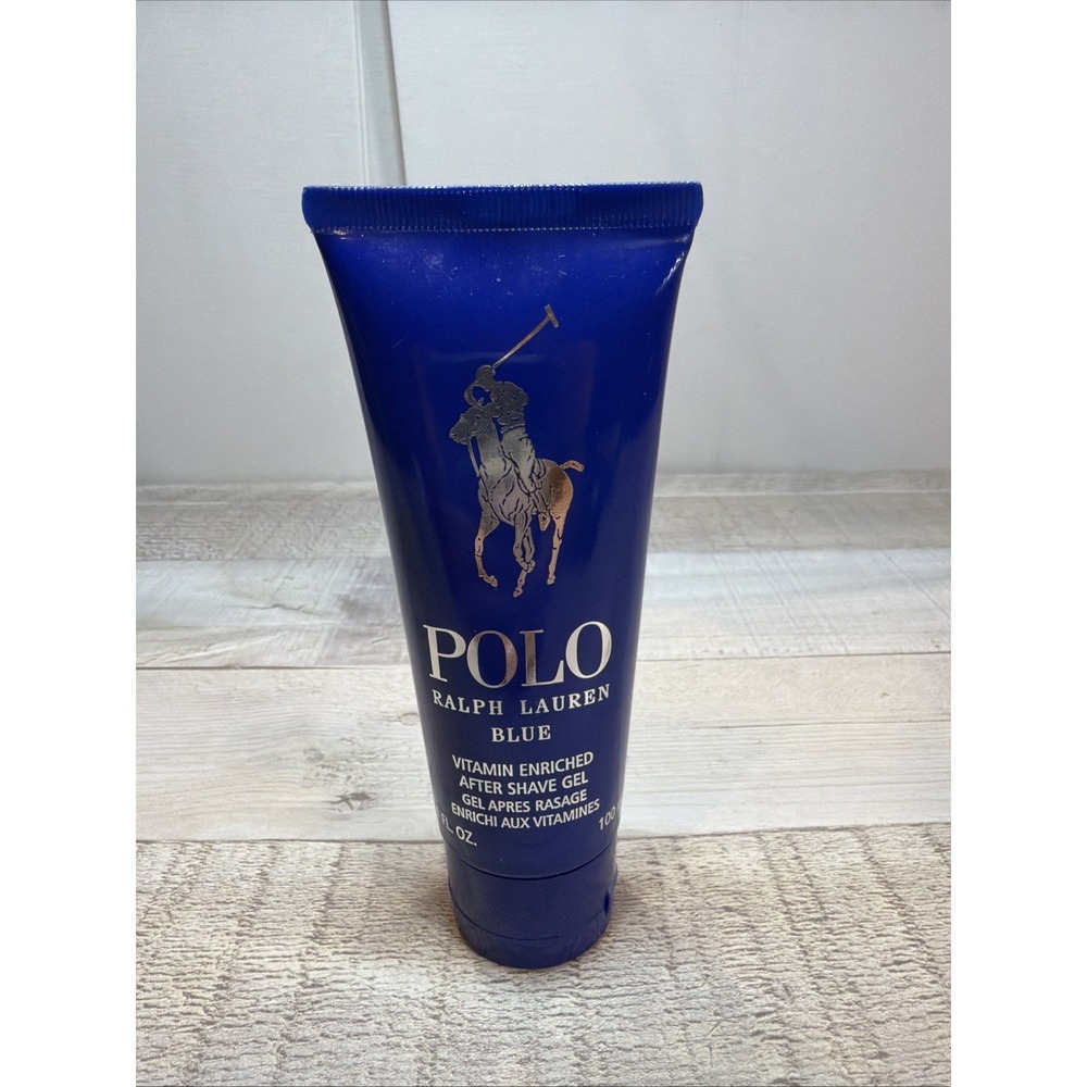 Polo Ralph Lauren Blue After Shave Gel 3.4 oz 100ml Discontinued Vintage